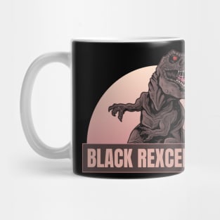 Black Excellence T-rex Mug